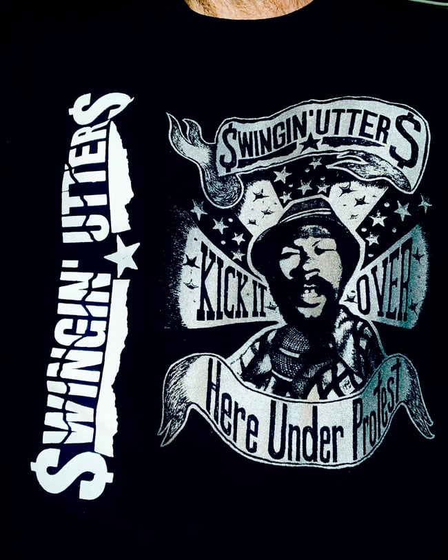 Kick It Over-  U Roy tee black 