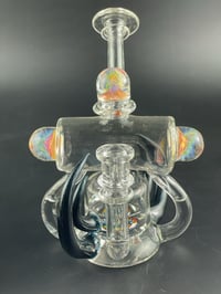 Image 3 of triple brain 14mm clear riptide with filla perc. 