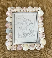 Image 1 of Seashell Picture Frame # 5