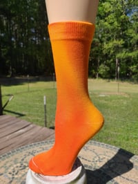 Image 3 of Orange Ombre Socks