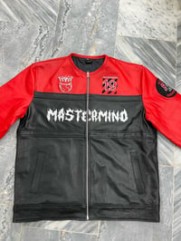 Image 1 of Mastermind Leather Racer Jacket 