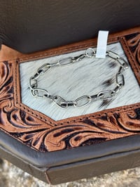 Stamped Handmade Charm Bracelet 