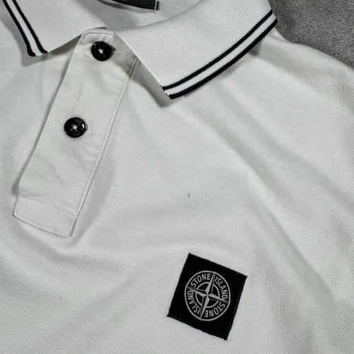 Image of Stone  Island Polo Shirt, Size Large