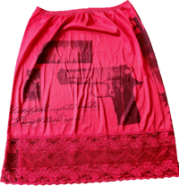 Image 1 of red skirt M