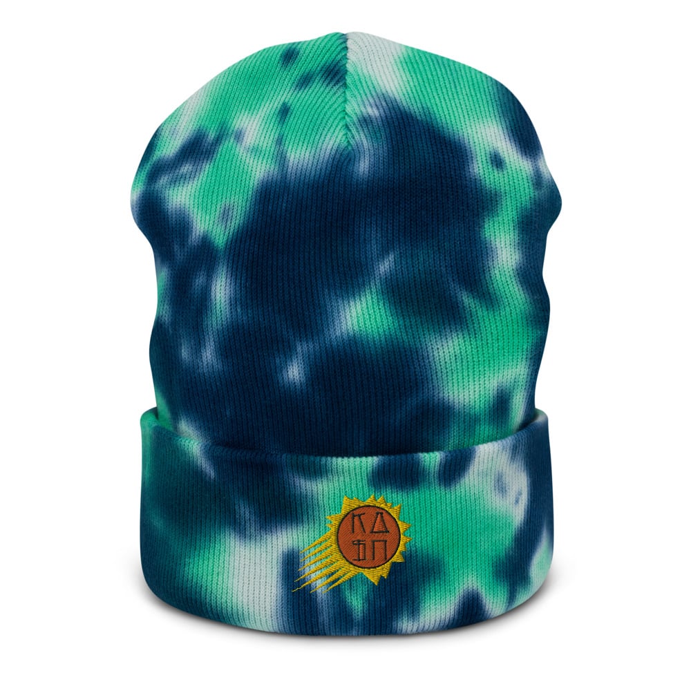 Image of KASH IN SUN TIE-DYE BEANIE