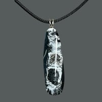 Image 1 of White Buffalo (turquoise) earrings and/or pendant - (#32)