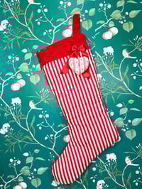 Image 2 of My Heart To Yours Ornament Vintage Candy Cane