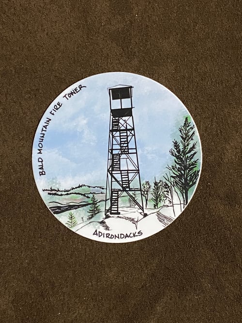 Image of Bald Mt Fire Tower Sticker