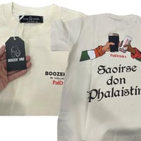 Boozehound x Palestine Drink Saoirse don Phalaistín Tee