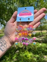 Image 2 of Lizzie Mcguire Butterfly Cloud Earrings
