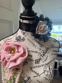 Image 3 of Midnight Lace Rosette Choker