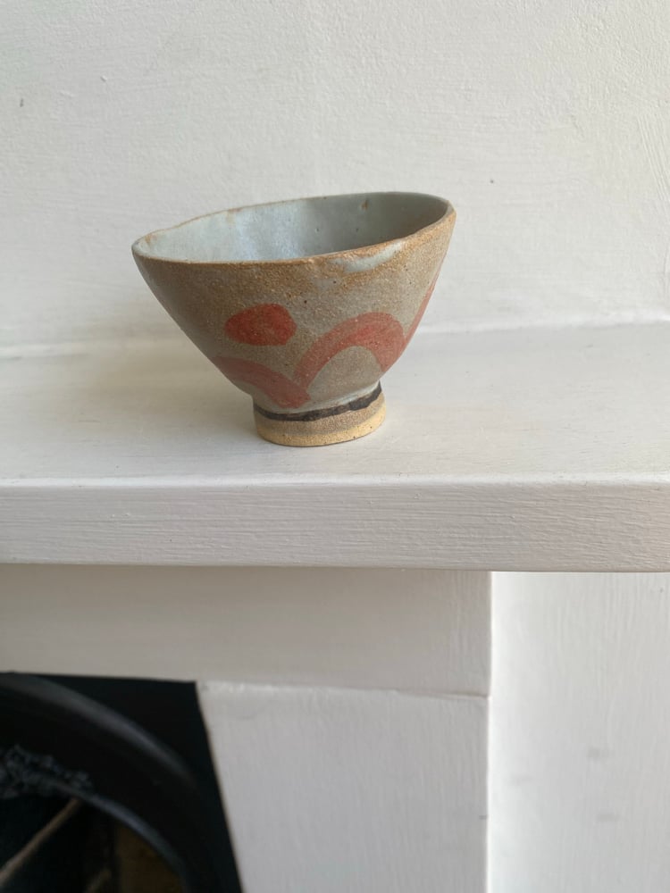 Deep footed Bowl (red Spume) Image 3