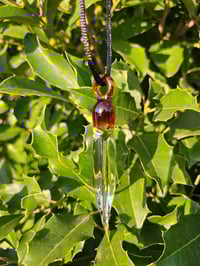 Image 2 of Amber Crystal Pendant 