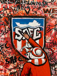Image 2 of ‘SAFC GRAFFITI’ (Oil)