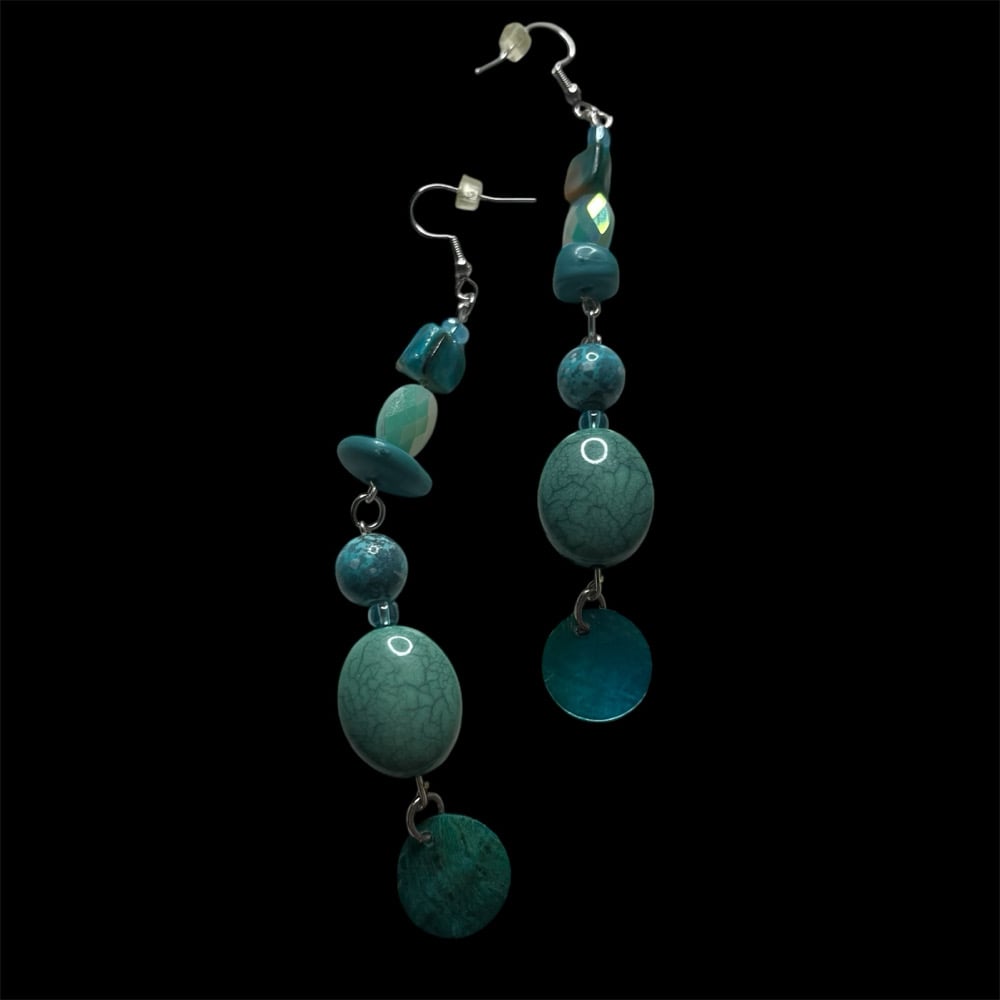 Image of TURQUOISE EARRINGS