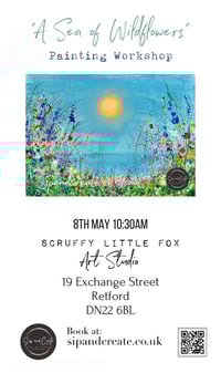 Image 2 of Wildflower Meadow Painting Workshop at Retford
