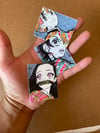 Set of 3 Demon Slayer stickers 