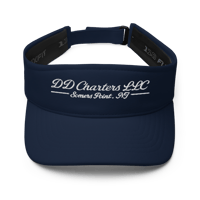 Image 1 of DD Charters Script Visor Navy