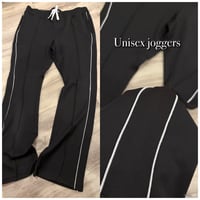 Unisex black joggers 