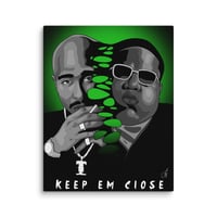 Split Decision - PacBig Canvas Print