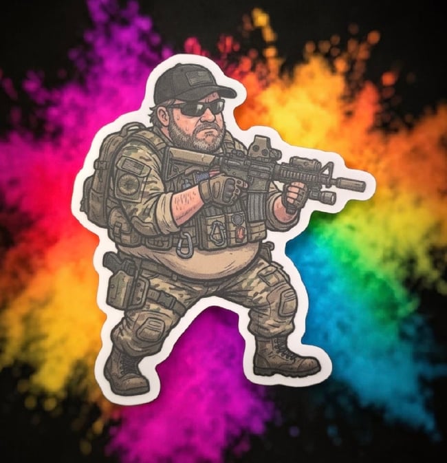 468. MEAL TEAM 6 STICKER
