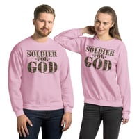 Image 3 of Soldier For God Unisex Sweatshirt