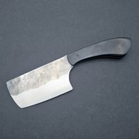 Image 2 of Herb cleaver with buffalo horn handle