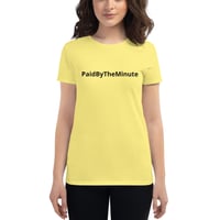 Women's Yellow Short Sleeve T-Shirt