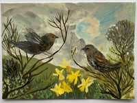 Spring wakening - original painting 