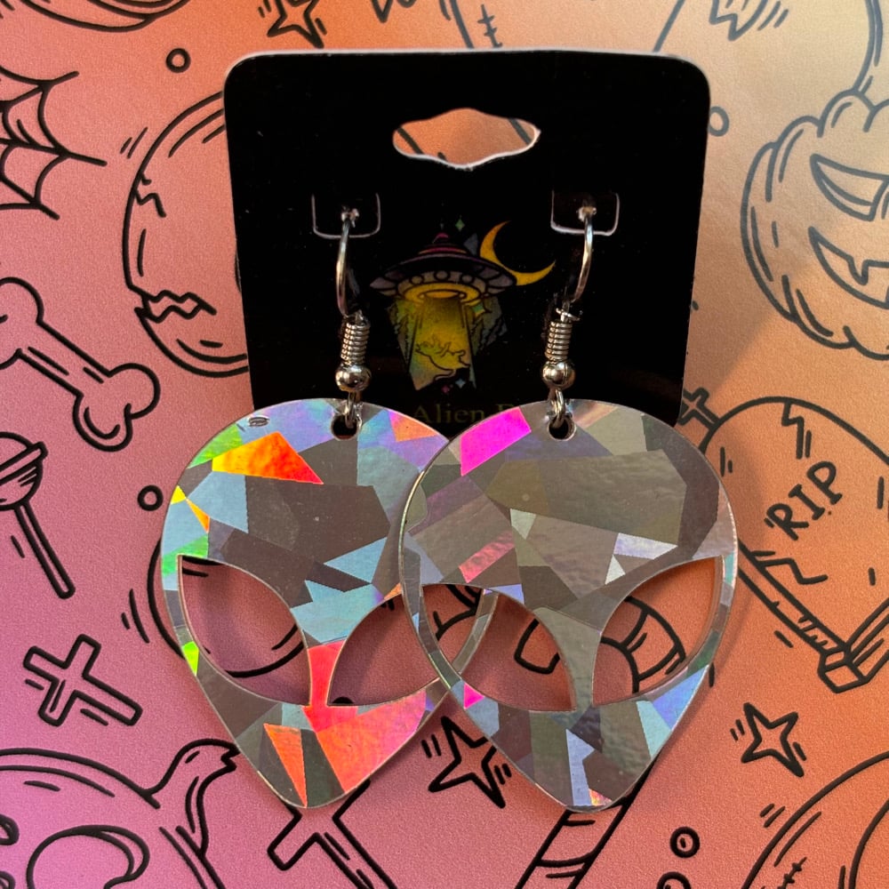 Image of Alien Earrings