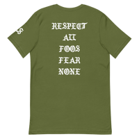 Image 11 of Respect All Foos Fear None OE Bold Unisex t-shirt