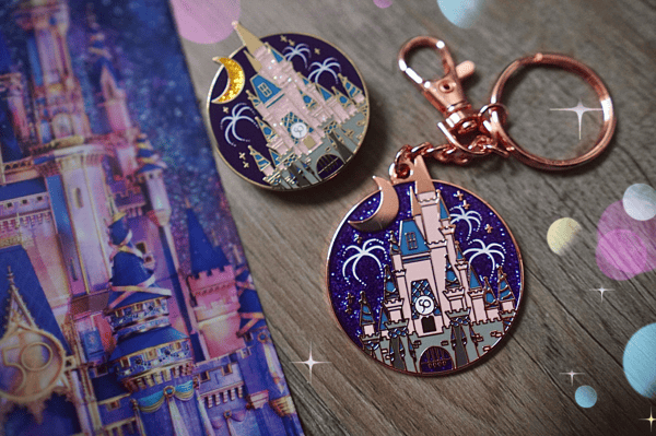 Image of 50th castle keychain 