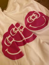 Dark Pink DD Logo T-Shirt