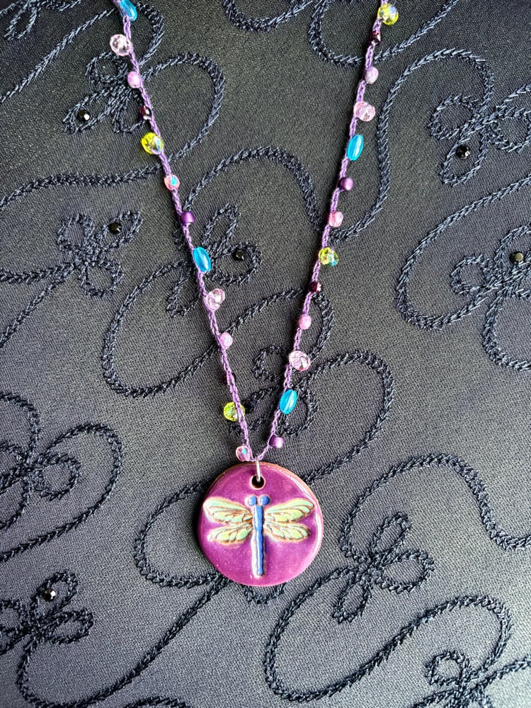 Image of Dragonfly Necklace #1