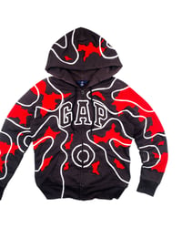 Image 3 of Reworked GAP Cracky Flow Zip Size S