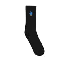 Image 3 of Birdflip® embroidered socks