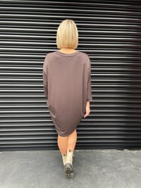 Image 6 of Milano dress with pockets - plain light weight colours