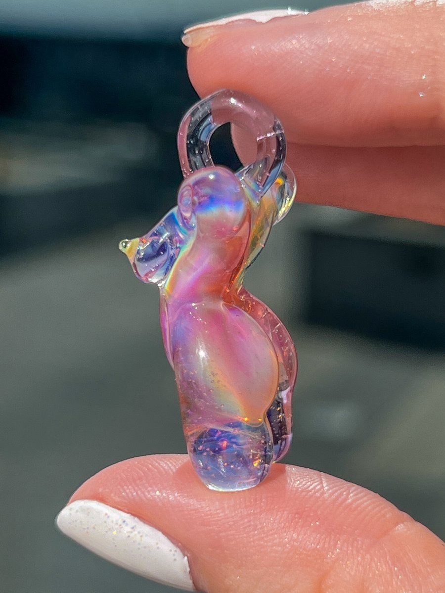 Image of Rainbow lady pendant 