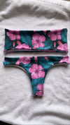 SAMPLE BANDEAU : TROPICAL BLOOM X WHITE 