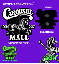  Carousel mall lapel pin