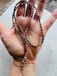 Image 1 of *new* WATERMELON TOURMALINE wrap
