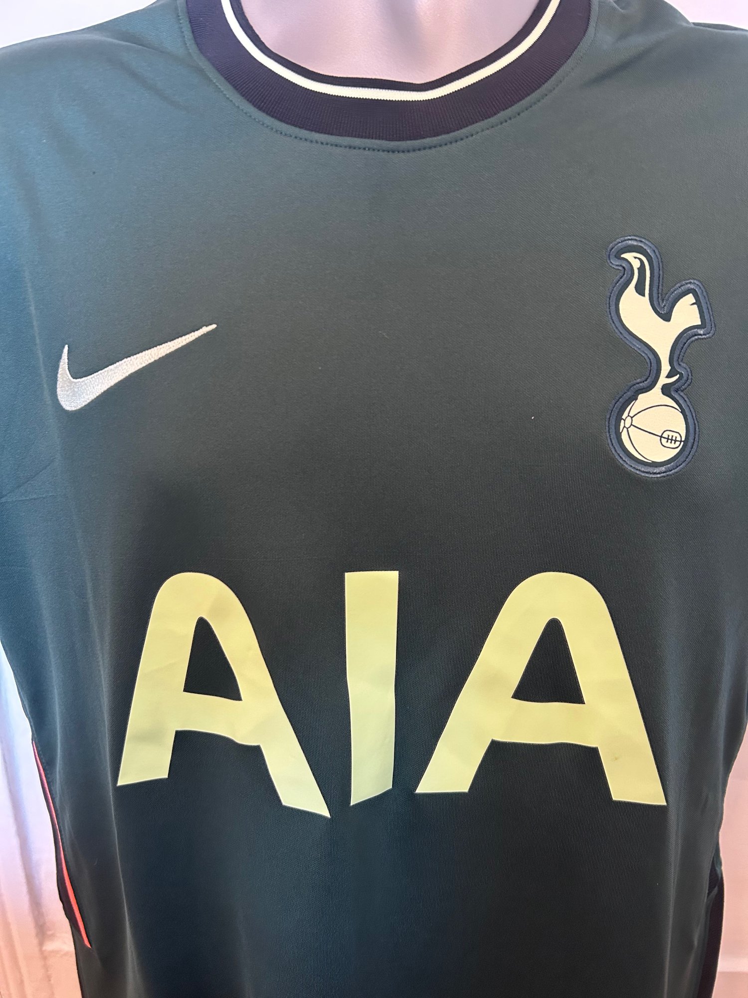 Image of Tottenham Hotspur “BALE 9” 2020/21 Away Shirt + PL patches (M)