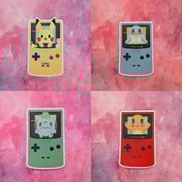 Gen 1 Gameboy stickers