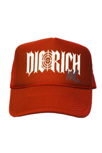 Image 1 of Orange “TARGET” Trucker Hat