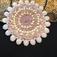 Image 2 of Alutiiq Woven Medallion - Lavender