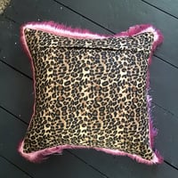 Image 7 of Leopard Pinup Girl Cushion Cover