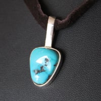 Image 3 of Red Mountain turquoise pendant