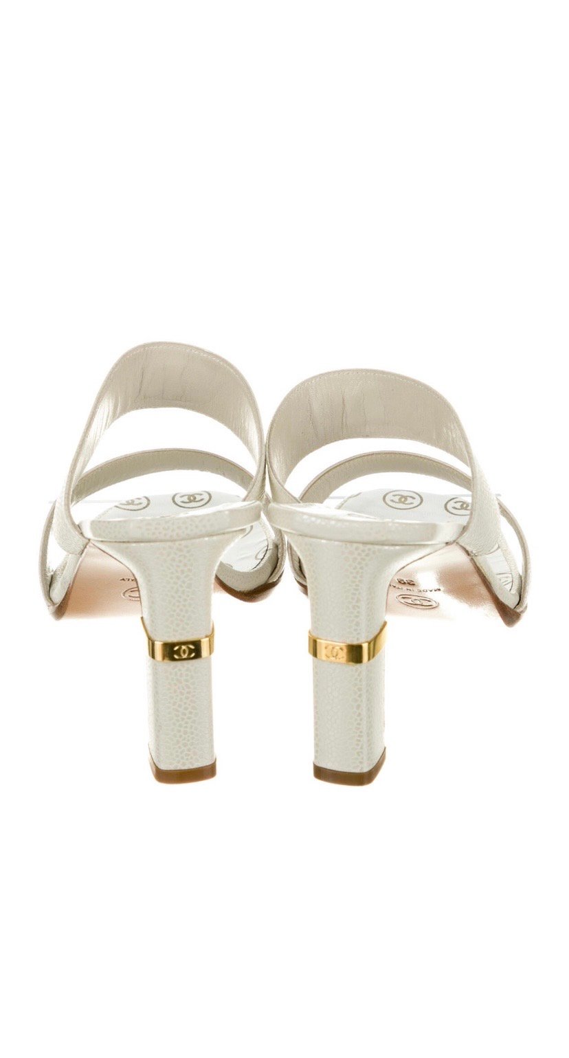 Image of CHANEL CC  MULES 