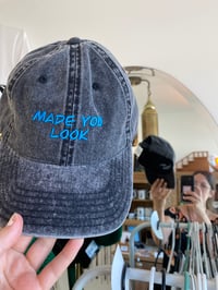 Image 2 of “Made you look” Vintage Cotton Twill Cap