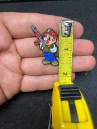 Image 2 of Mario Bélico Enamel Pin